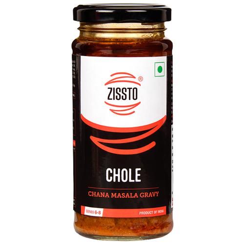 Zissto Chole Masala Sauce, 250 g-1.webp